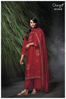 Ganga giulia 5132 mangalagiri cotton dress materials wholesale